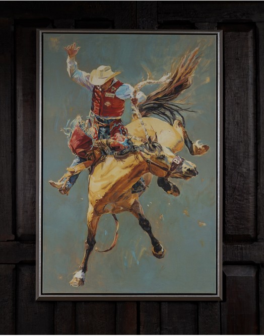 Buckaroo II Framed Artwork