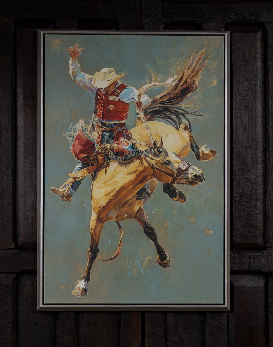 Buckaroo II Framed Artwork