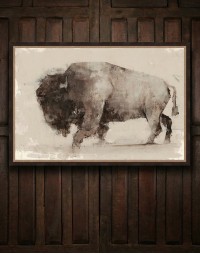 Deep Freeze Framed Painting