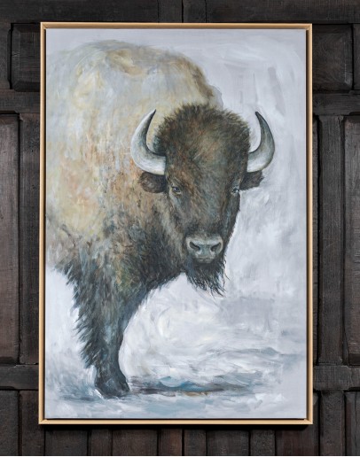 Majestic Bison Western Artwork Majestic Bison Western Artwork