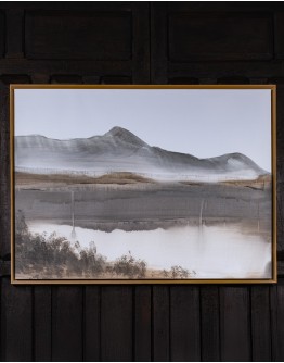 Mountain Painting Framed Artwork