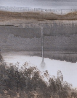 Mountain Painting Framed Artwork