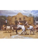 painting of the alamo