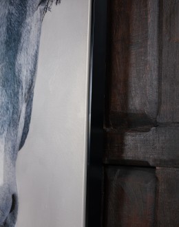 Old Blue Western Framed Artwork Old Blue Western Framed Artwork