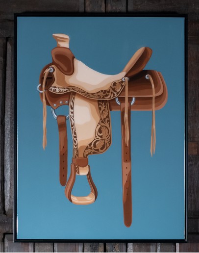 Saddle Sky Framed Print Saddle Sky Framed Print