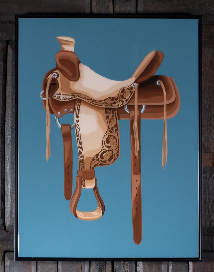 Saddle Sky Framed Print Saddle Sky Framed Print