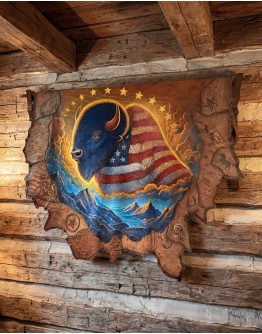 American Bison Painting
