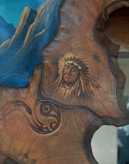 American Bison Painting