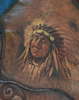 American Bison Painting
