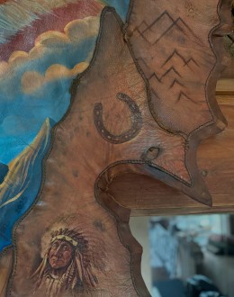 American Bison Painting