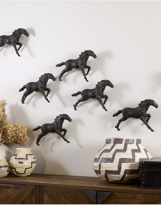 Stampede Wall Sculpture