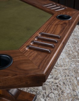Black Walnut Poker Game Table