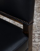 Sundance Midnight Leather Dining Chair Sundance Midnight Leather Dining Chair