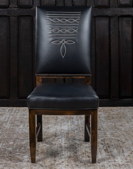 Sundance Midnight Leather Dining Chair