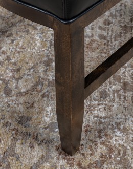 Sundance Midnight Leather Dining Chair