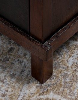 Cortez Leather Panel Buffet