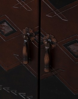 Cortez Leather Panel Buffet