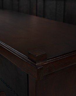 Cortez Leather Panel Buffet