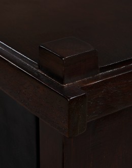 Cortez Leather Panel Buffet