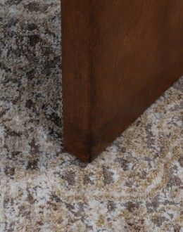 Larson Leather Sofa Table