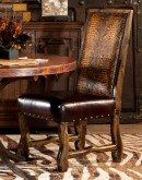high end western style dining room chairs