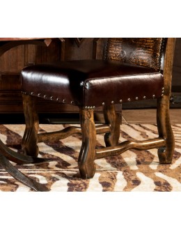 high end western style dining room chairs