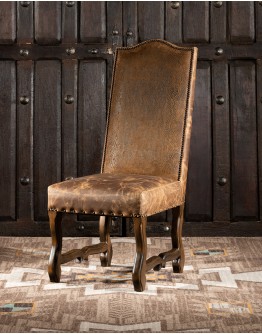 King Ranch Leather Dining Chair