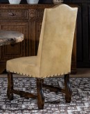 high quality leather dining chair for ranch home