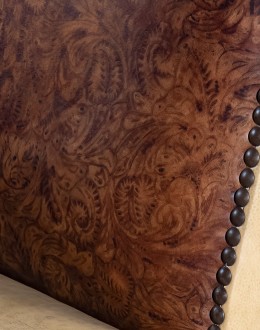 high quality leather dining chair for ranch home