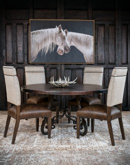 Sable Tweed Dining Chair