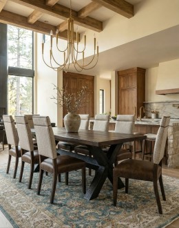 Sable Tweed Dining Chair