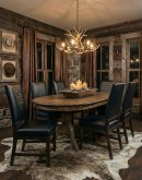 Sundance Midnight Leather Dining Chair