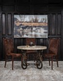 Theodore Cowhide Dining Chair