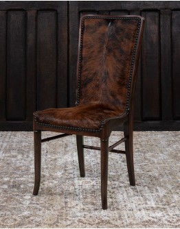 Theodore Cowhide Dining Chair
