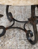 Sandstone Travertine Round Dining Table