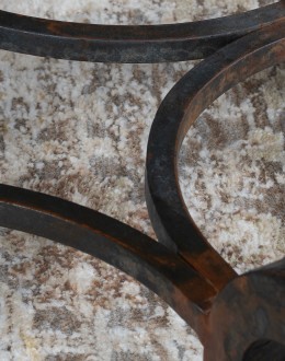 Sandstone Travertine Round Dining Table