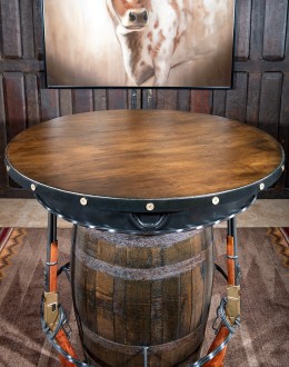 Rifleman Barrel Pub Table