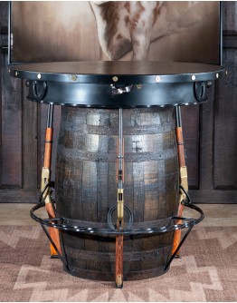 Rifleman Barrel Pub Table