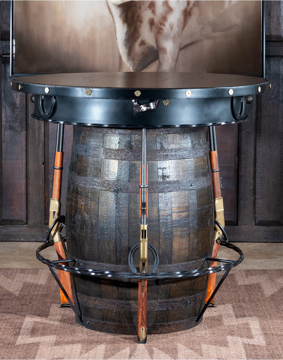 Rifleman Barrel Pub Table