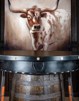 Rifleman Barrel Pub Table