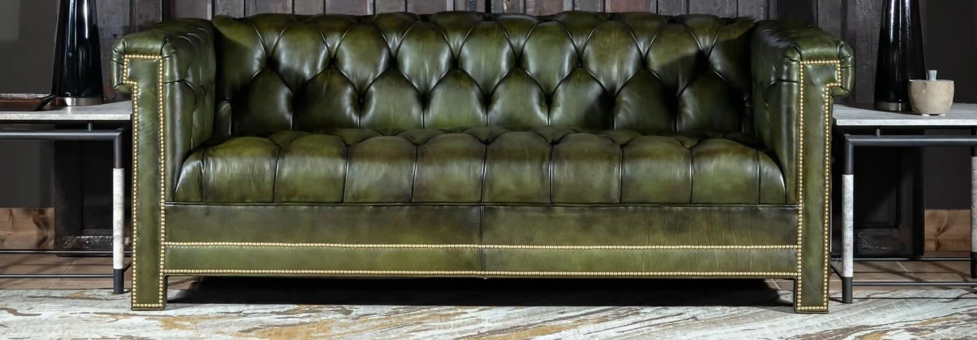 Adobe Interiors: Luxury Hand-Made Western Leather Sofas