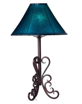Nogales Forged Iron Lamp