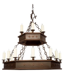 2 Tier Alexander Chandelier