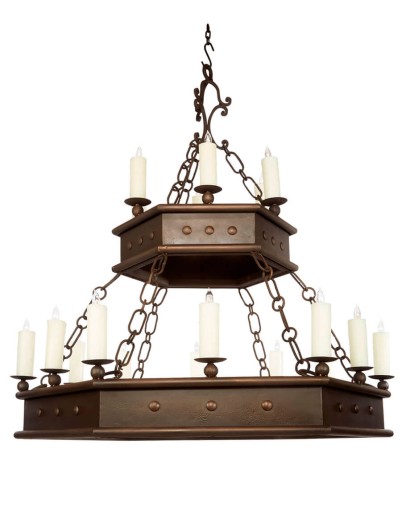 best hand forged iron chandeliers