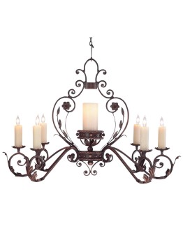 7 Light Crown Chandelier