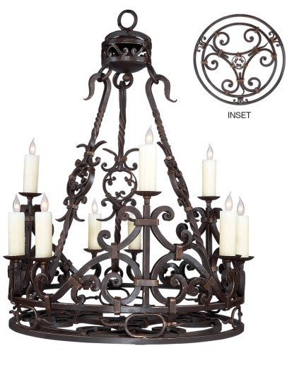 9 Light Morgan Chandelier 9 Light Morgan Chandelier