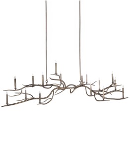 Desert Branch Hand Forged Iron Chandelier