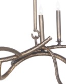Desert Branch Hand Forged Iron Chandelier