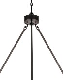 Drover’s Circle Hand Forged Iron Ring Chandelier