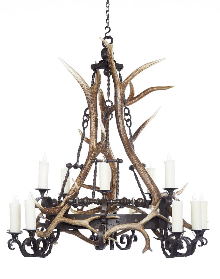 Lori With Antlers Chandelier Lori With Antlers Chandelier